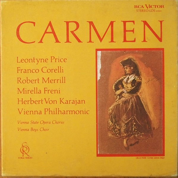 Carmen - Price Corelli Merrill Freni Vpo Karajan - Lds6164