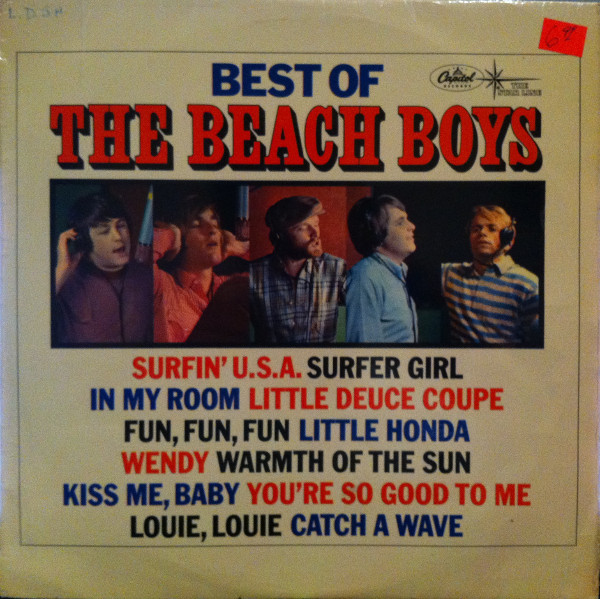 Best Of The Beach Boys - Mono - Seam Split - Writing On Label