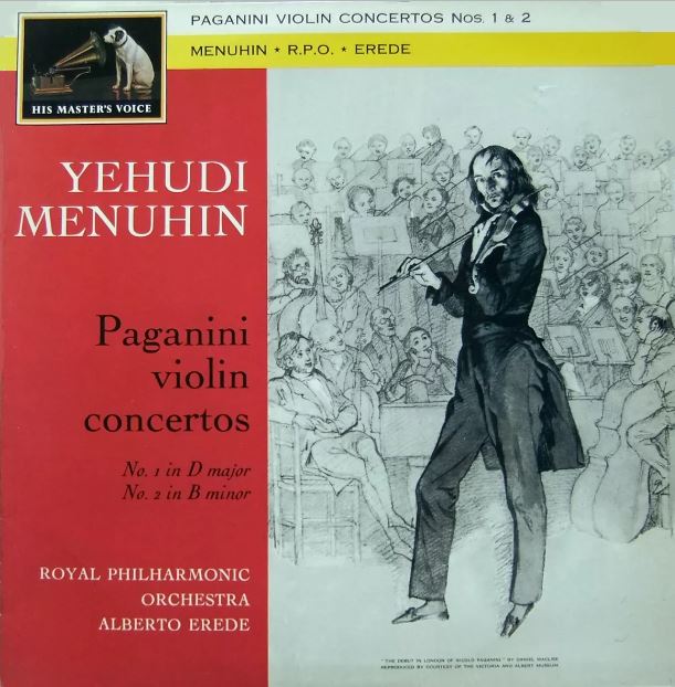 Violin Concertos No 1 In D Maj / No 2 In B Min - Menuhin Rpo Erede - B/w Stamp