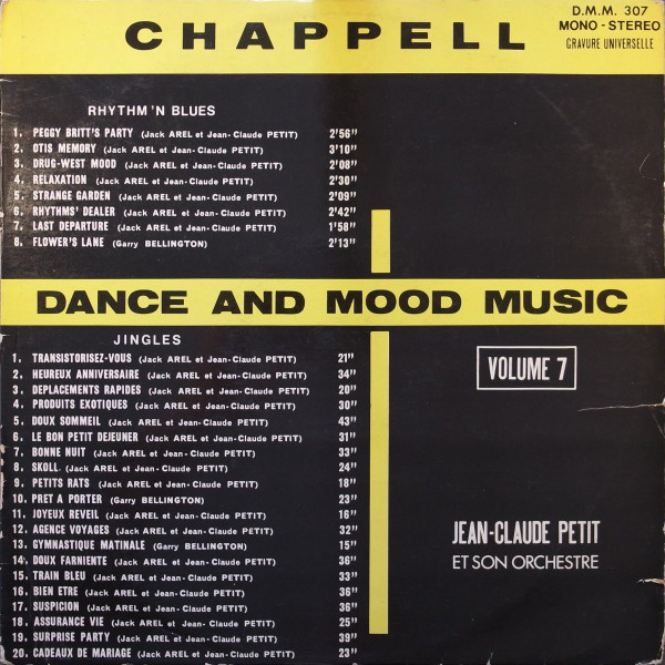 Chappell Dance And Mood Music Vol 7