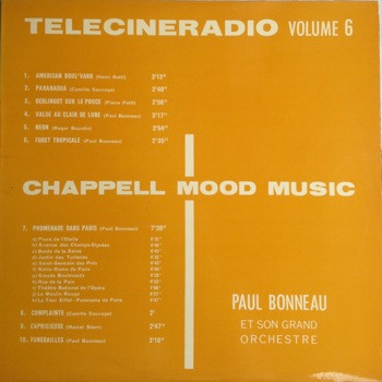 Chappell Recorded Music - Telecineradio Vol 6