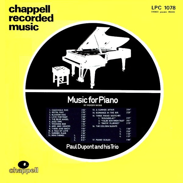 Chappell Recorded Music - Music For Piano