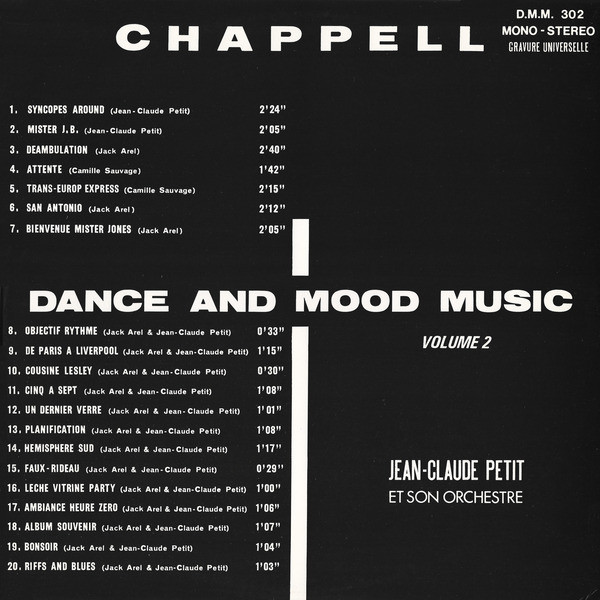 Chappell Dance And Mood Music Vol 2