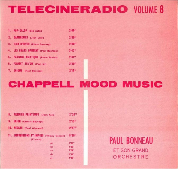 Chappell Mood Music - Telecineradio Vol 8