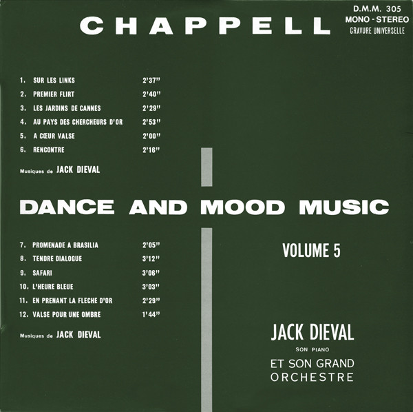 Chappell Dance And Mood Music Vol 5