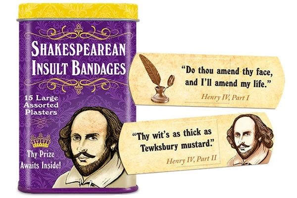 Shakespearean Insult Bandages