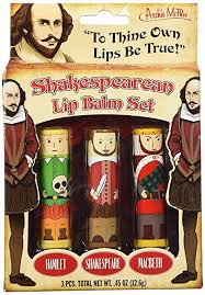 Shakespearean Lip Balm Set