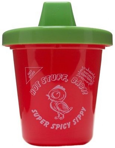 Siracha Hot Sauce Sippy Cup Mug