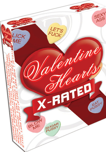 X-rated Candy Hearts Valentine Lollies - Real Groovy