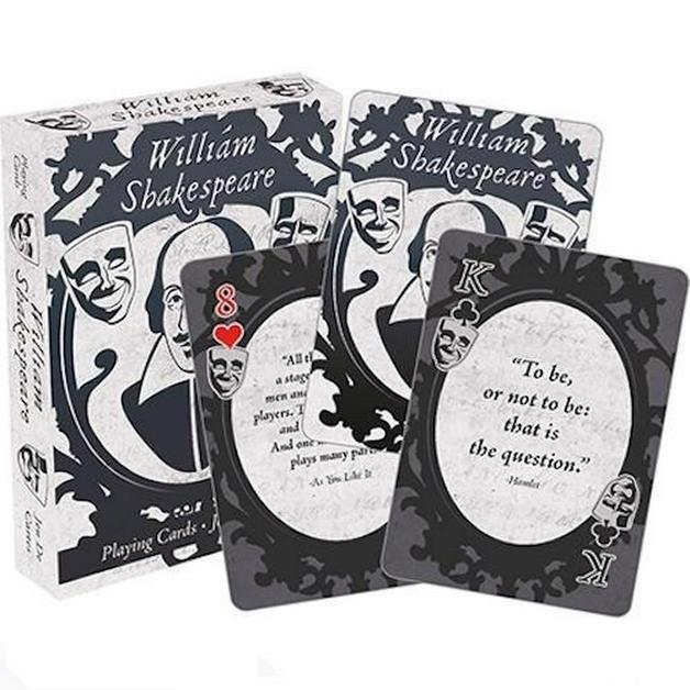 William Shakespeare Quotes Playing Cards