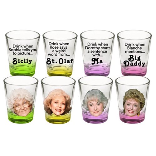 girls trip shot glasses