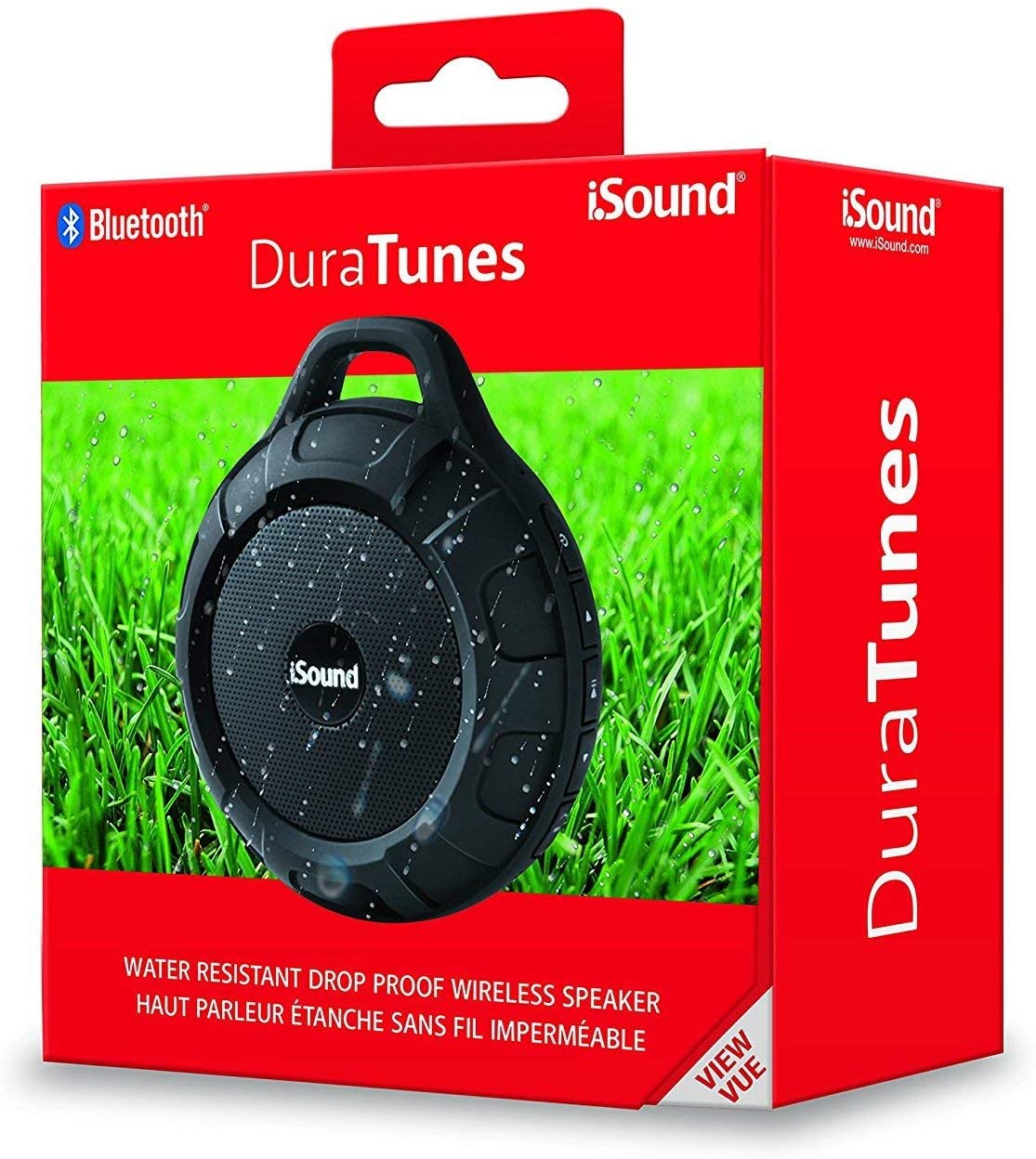 Isound Bluetooth Duratunes Speaker - Black