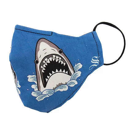 Shark Attack Cloth Mask Large