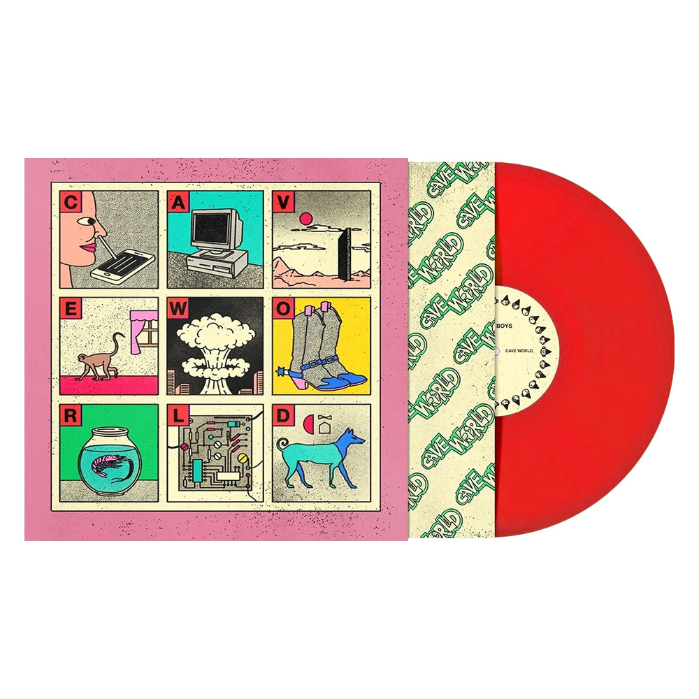 Cave World (Red Edition) (Vinyl)
