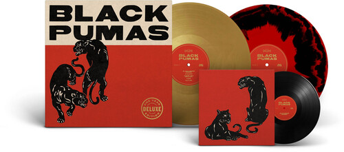 Black Pumas (Deluxe Red Gold And Black Edition) (Vinyl)