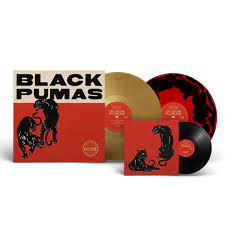 Black Pumas (One Year Deluxe Red Gold And Black Marbled Edition) (Vinyl)