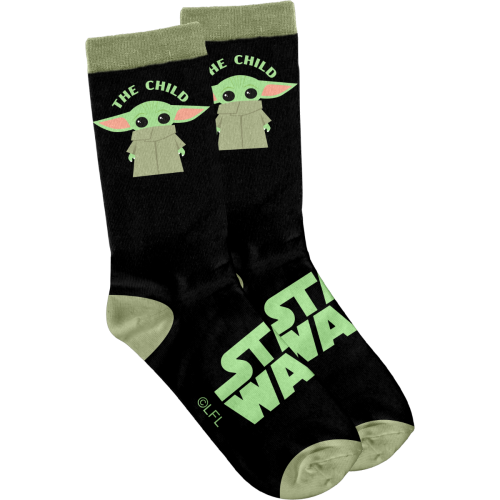 Mandalorian Baby Yoda The Child Cartoon Socks