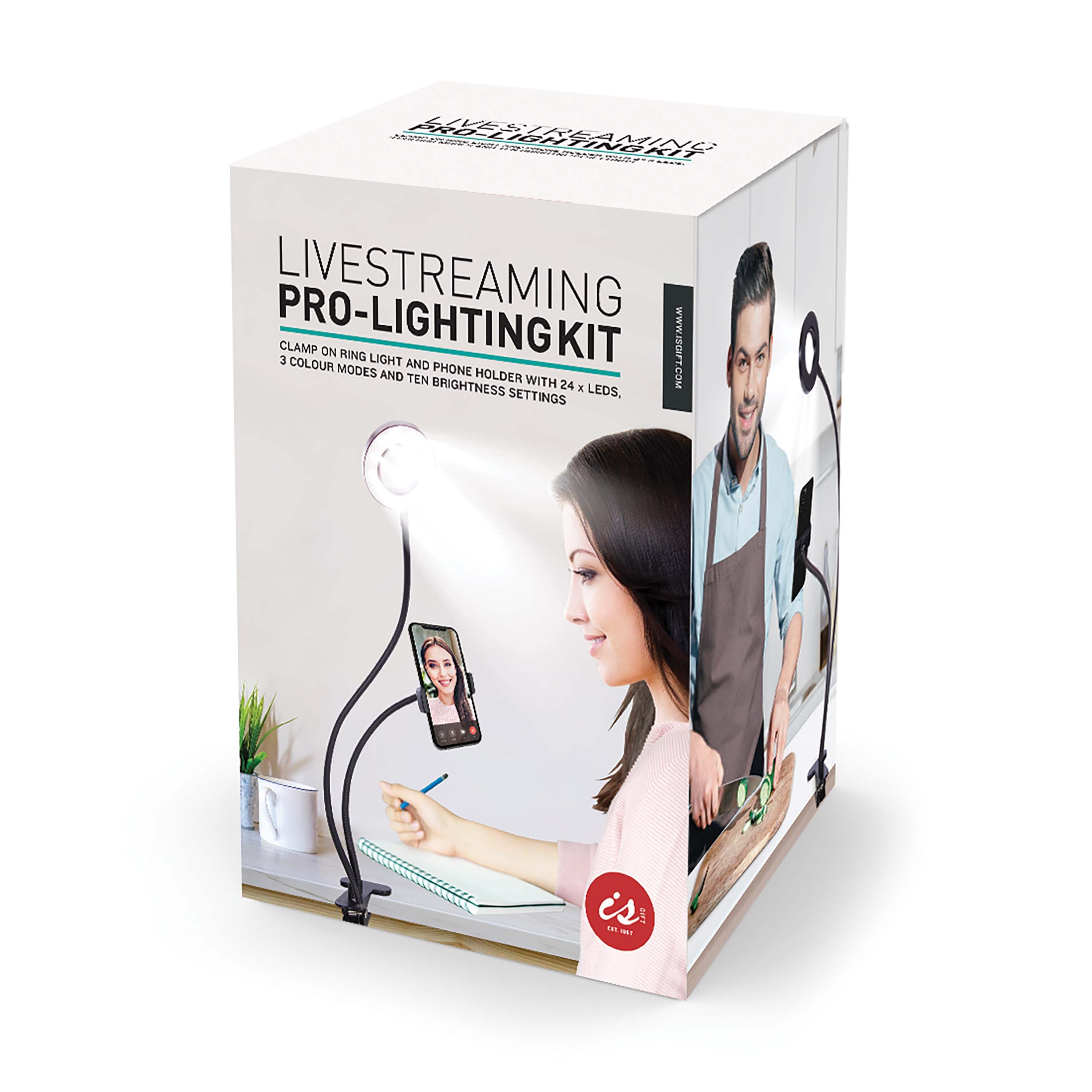 Pro Lighting Kit Instagram Tiktok Livestream