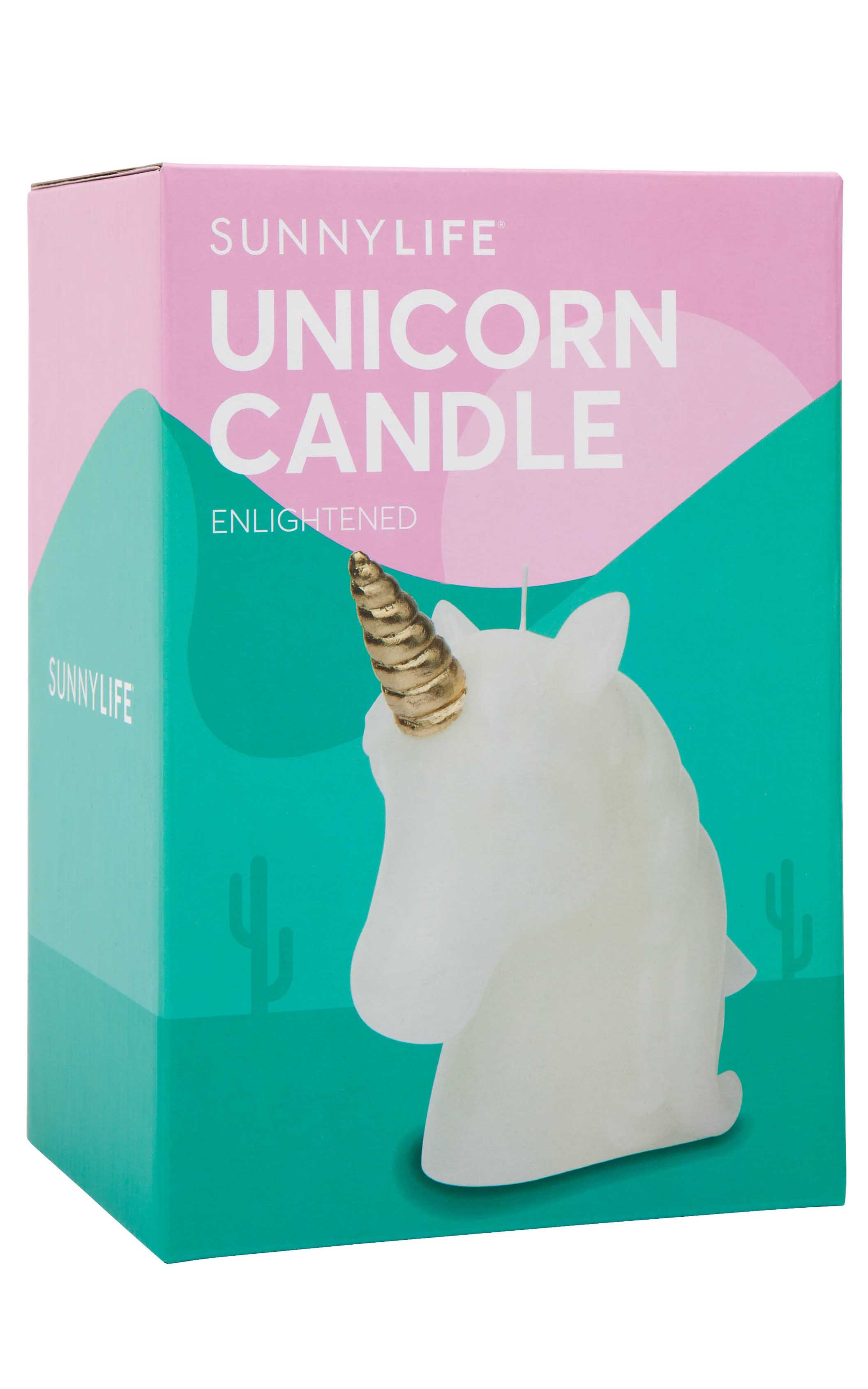 Unicorn Gold Candle Medium