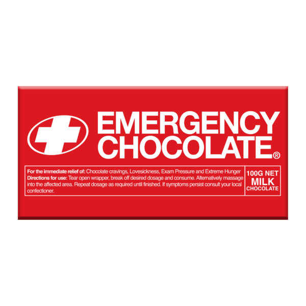 Emergency Chocolate Bar Milk (100g)