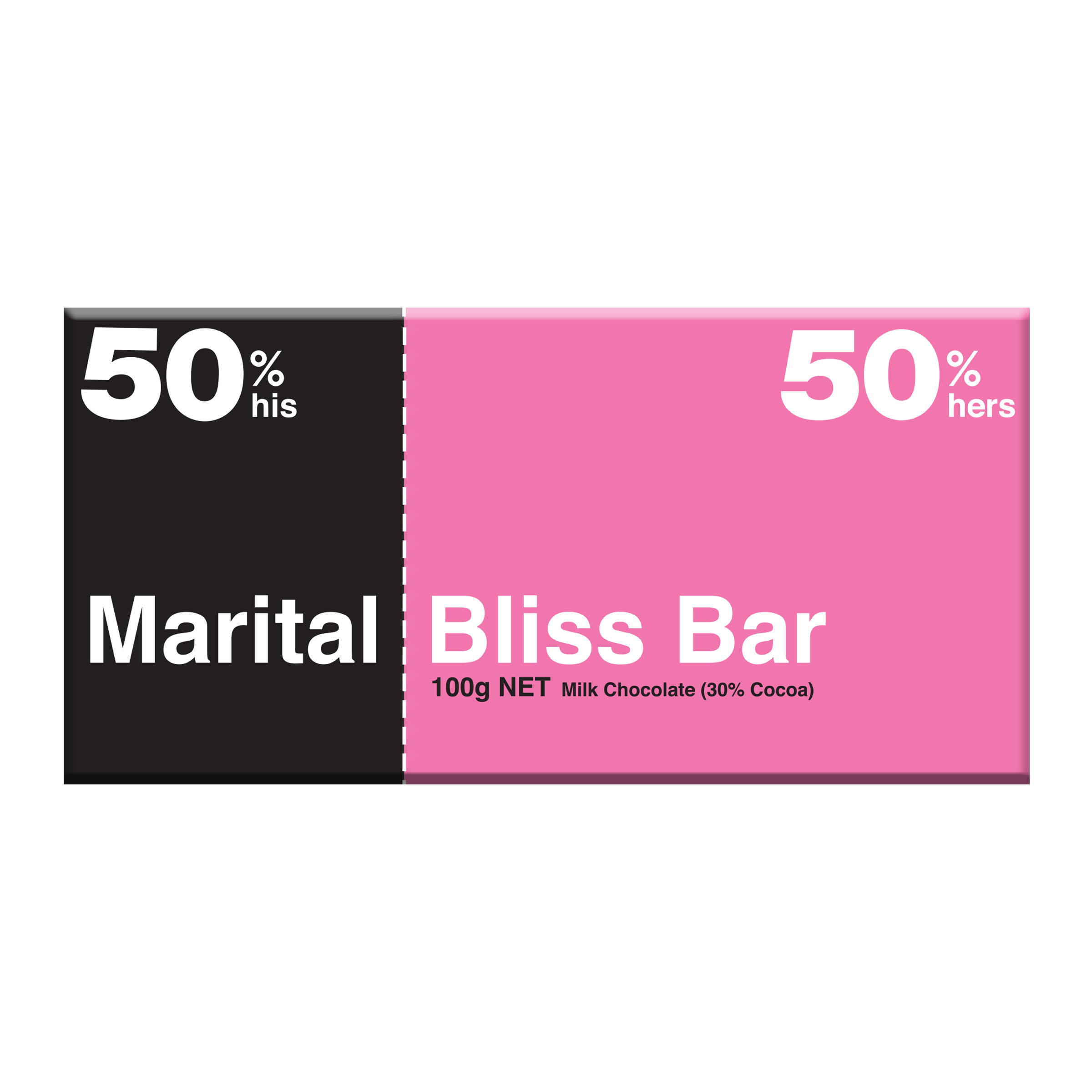 Marital Bliss Chocolate Bar Milk (100g)