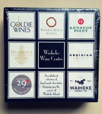 Waiheke Wine 9 Box Chocolates
