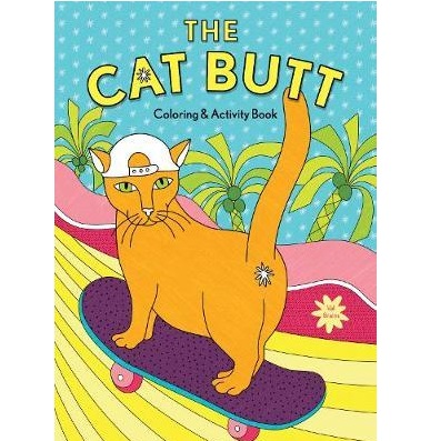 Cat Butt Colouring And Activity Book