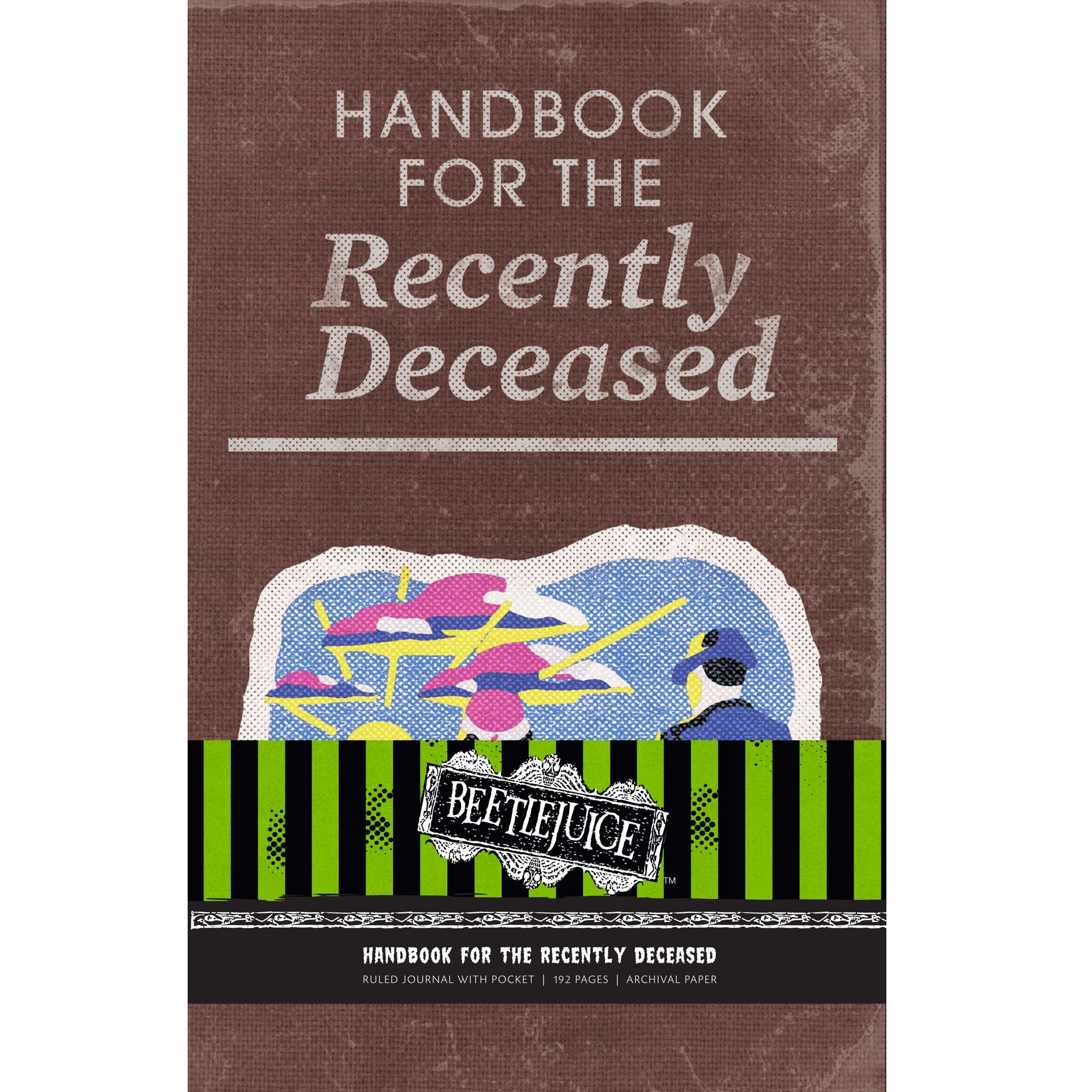 Beetlejuice Handbook For The Recently Deceased Hardcover Ruled Journal