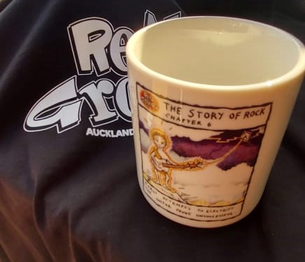 Real Groovy Coffee Mug (Retro Design #6)