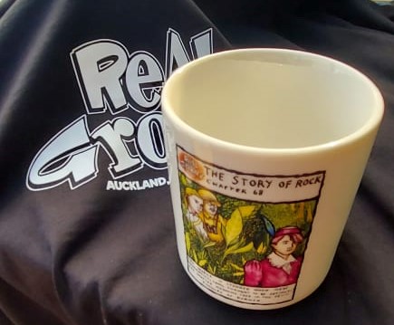 Real Groovy Coffee Mug (Retro Design #68)
