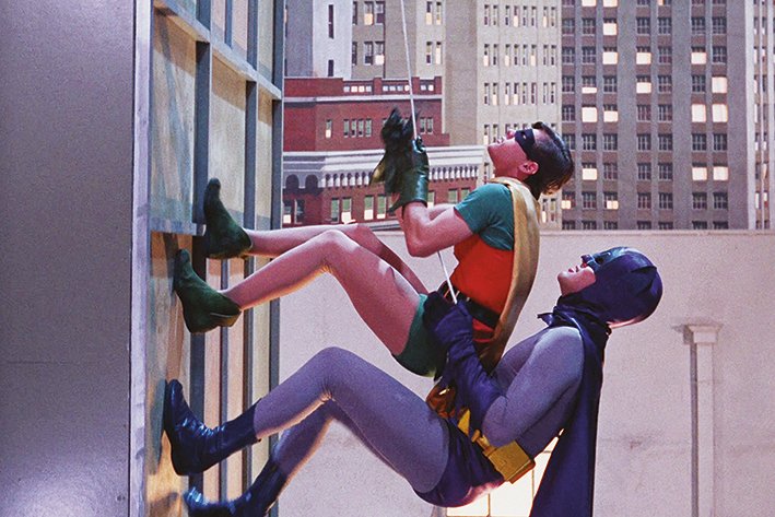 Batman Vintage Poster Batman And Robin Wall Climb - Real Groovy