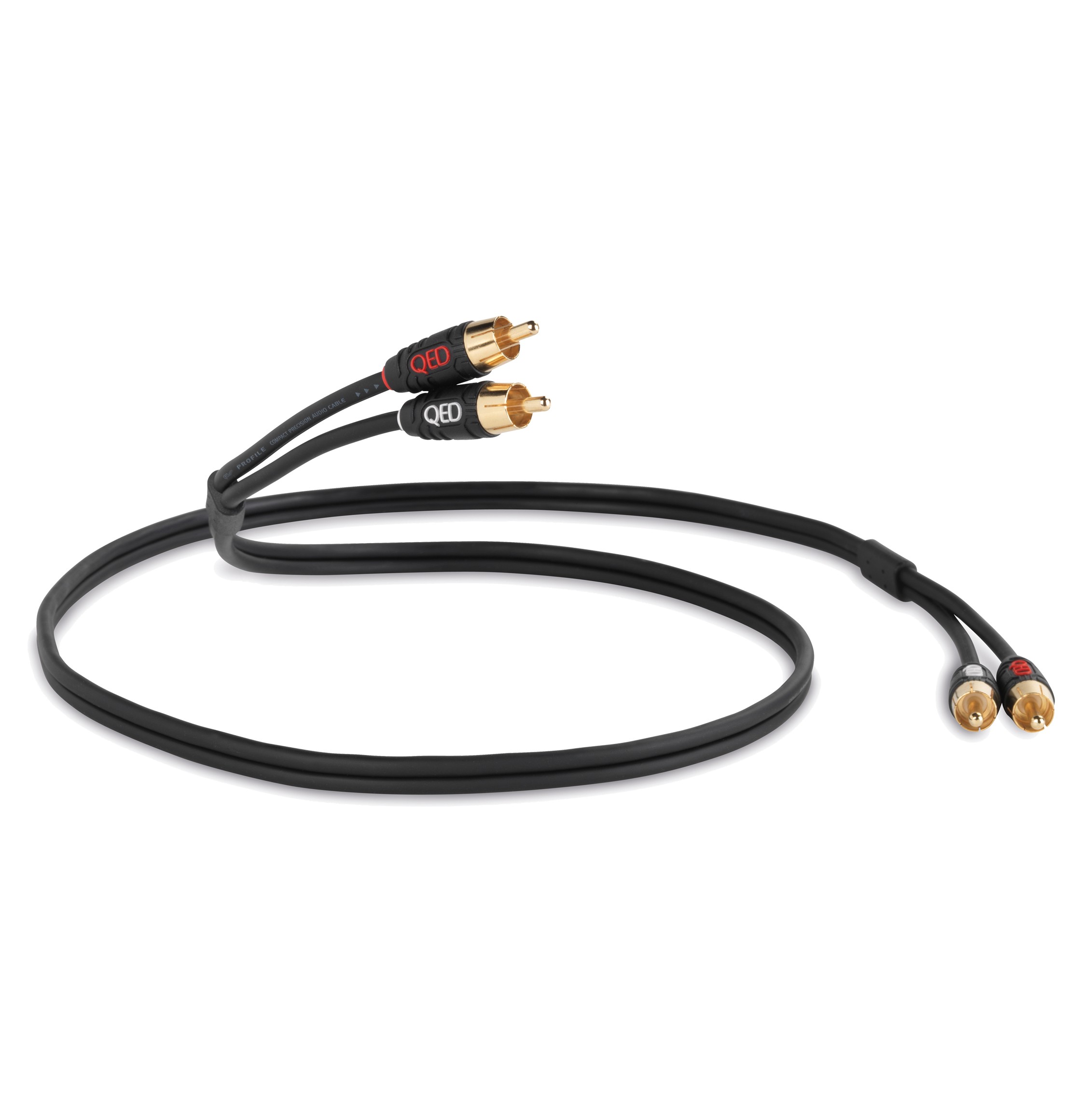 QED Profile RCA Stereo Interconnect Cable (5 Metres)