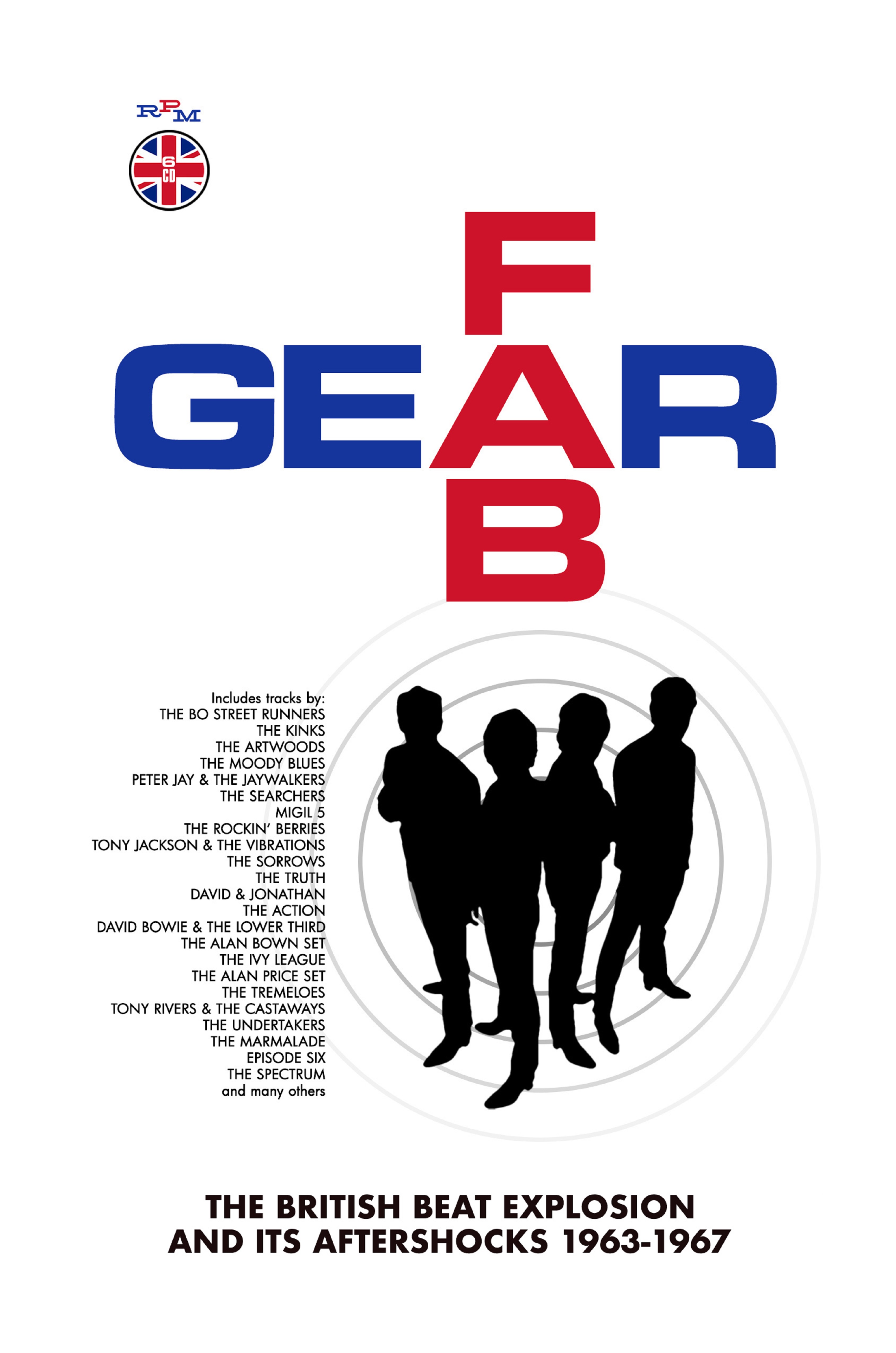Fab Gear - The British Beat Explosion And Its Aftershooks 1963 - 1967 (6cd Set)