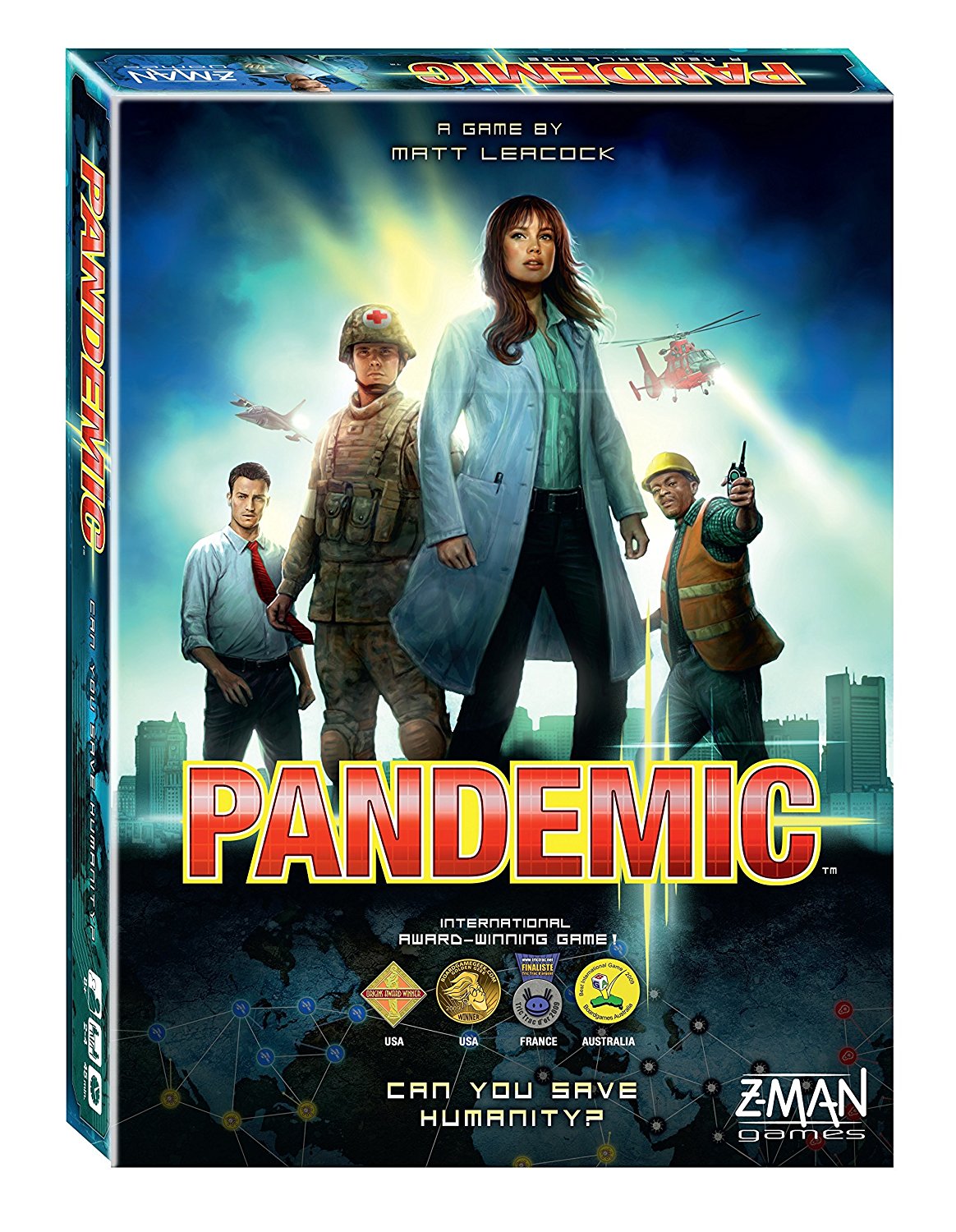 Pandemic Strategy Tabletop Game